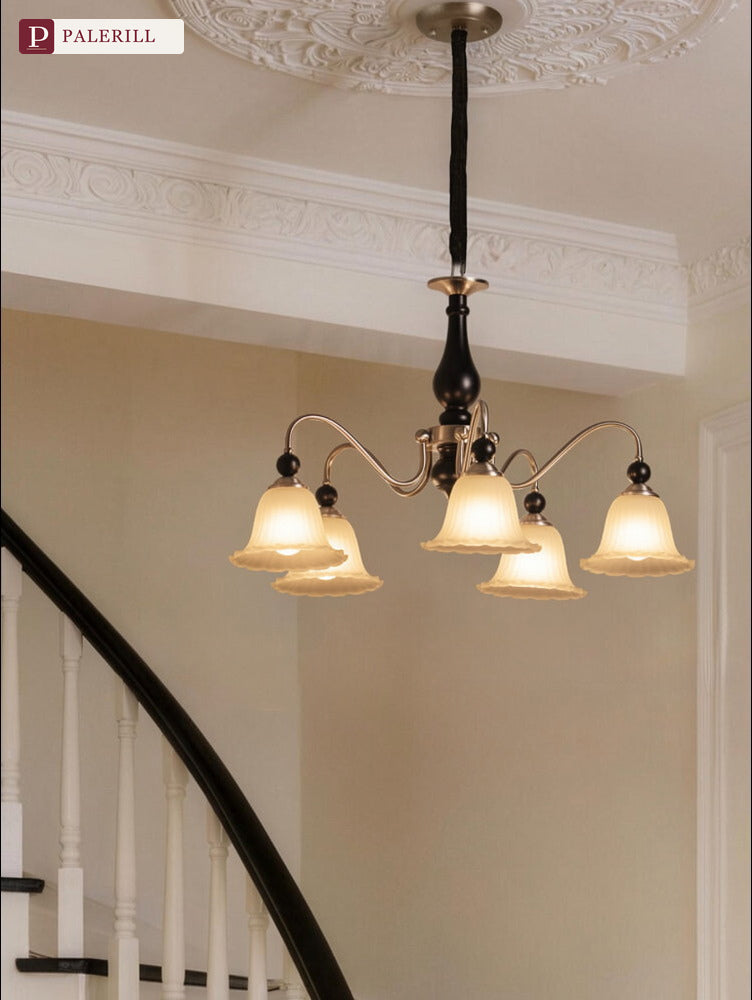 PALERILL | Mid-Century Light French Chandelier