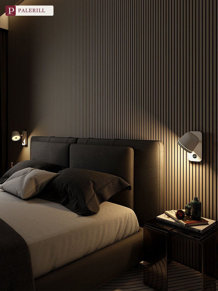 PALERILL | Minimalist Wall-Mounted Bedside Reading Light