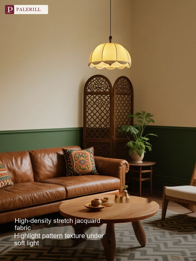 PALERILL | French Fabric Flower Pendant Light