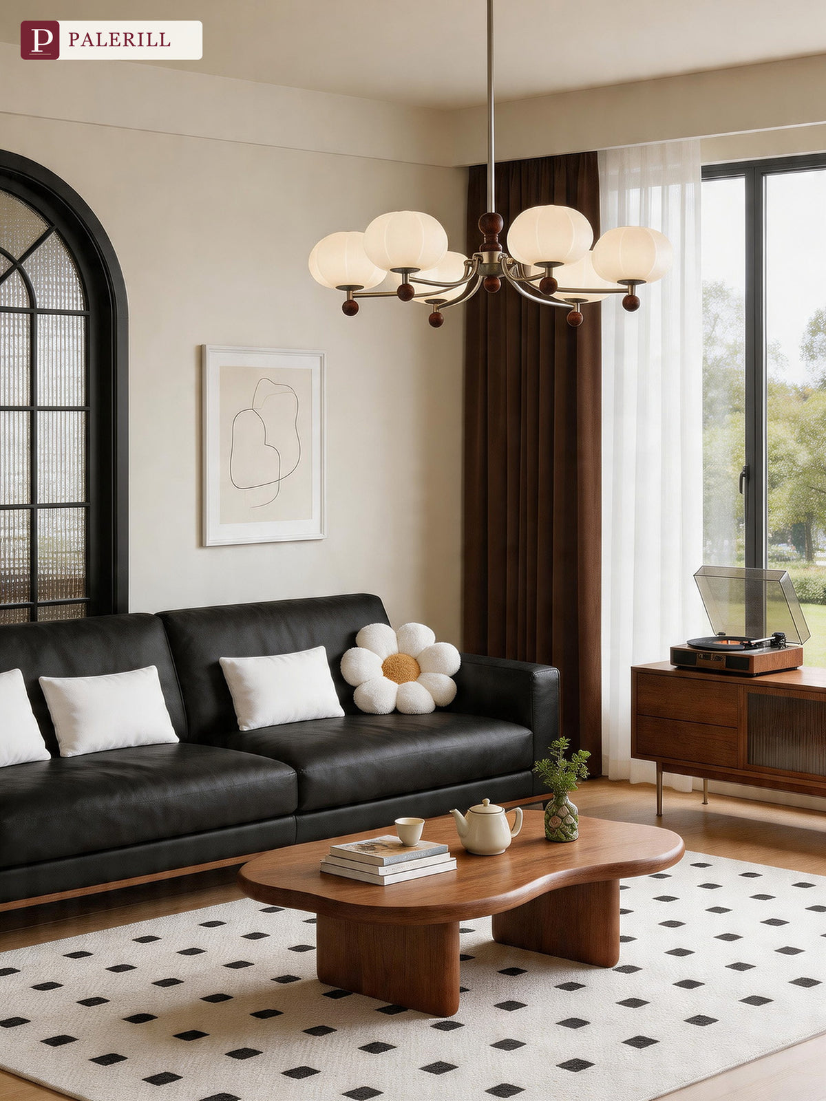 PALERILL | Mid-Century Multi-Light Chandelier