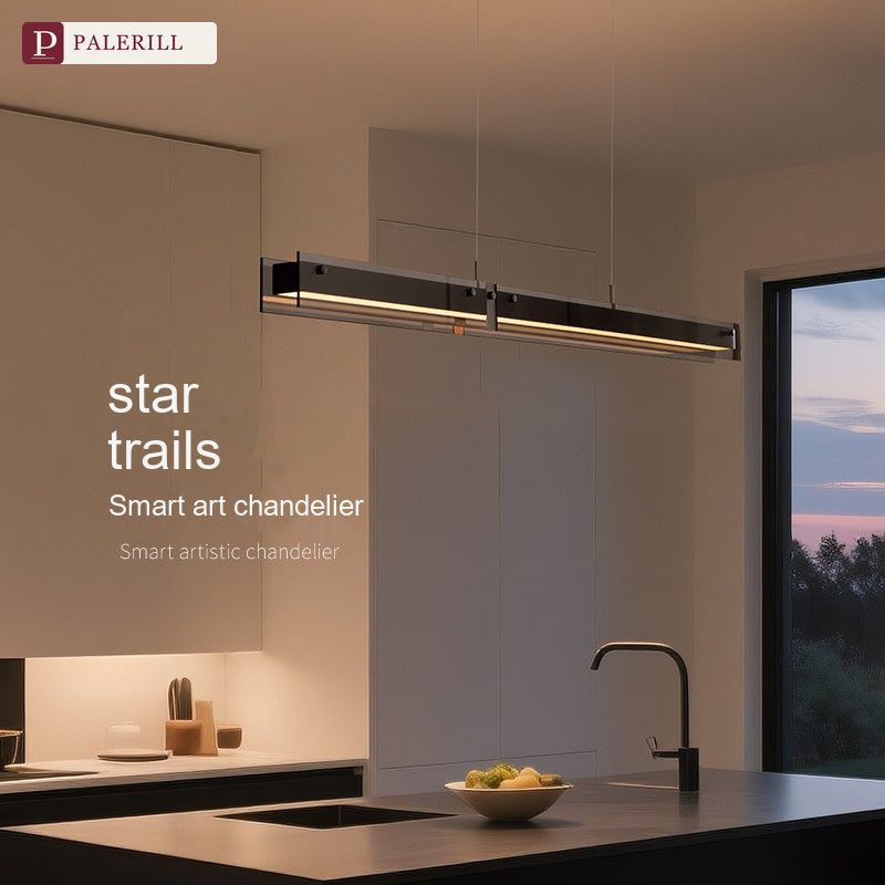 PALERILL | Smart Linear Glass Dining Pendant Light