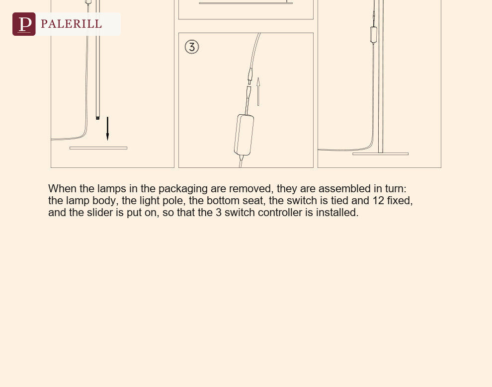 PALERILL | Full-Spectrum Eye-Care Floor Lamp