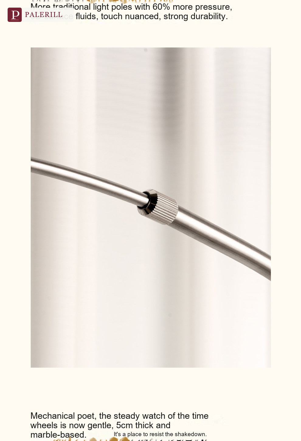 PALERILL | Italian Luxury Arc Floor Lamp