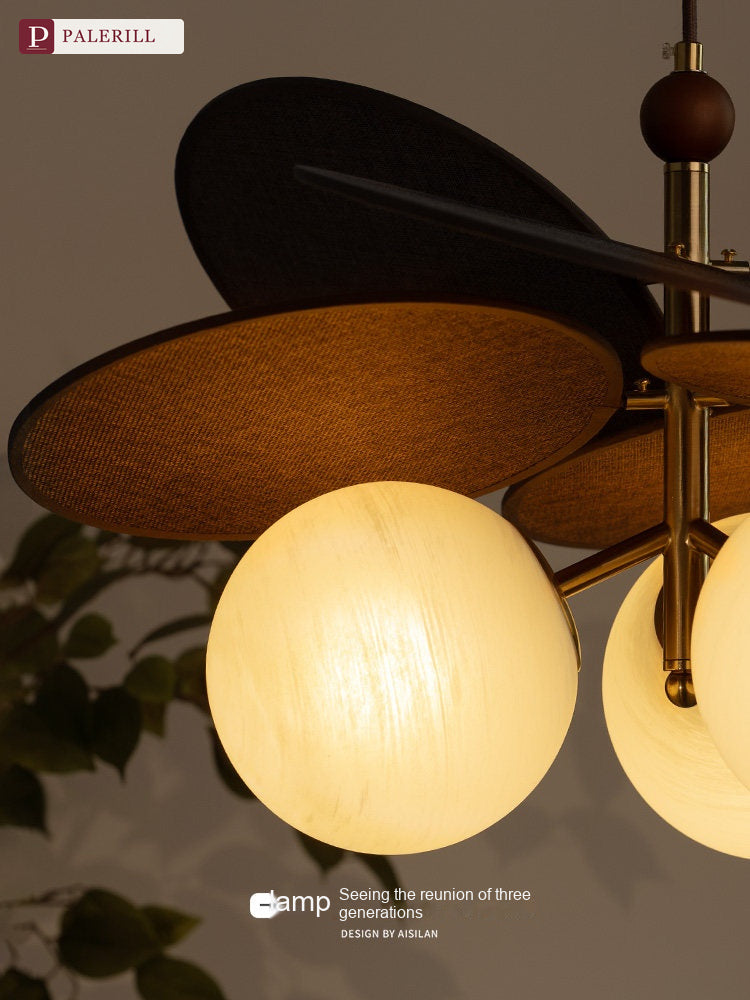 PALERILL | Mid-Century Raffia Pendant Light, Song Aesthetic