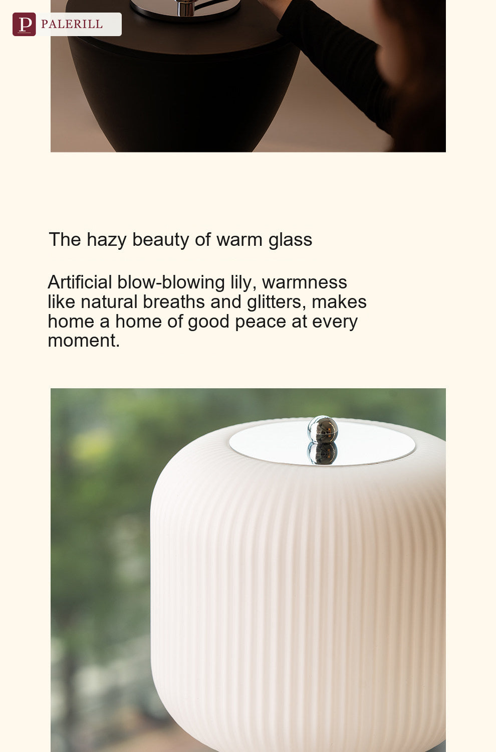 PALERILL | Bauhaus Bedside Table Lamp for Hotel & Bedroom