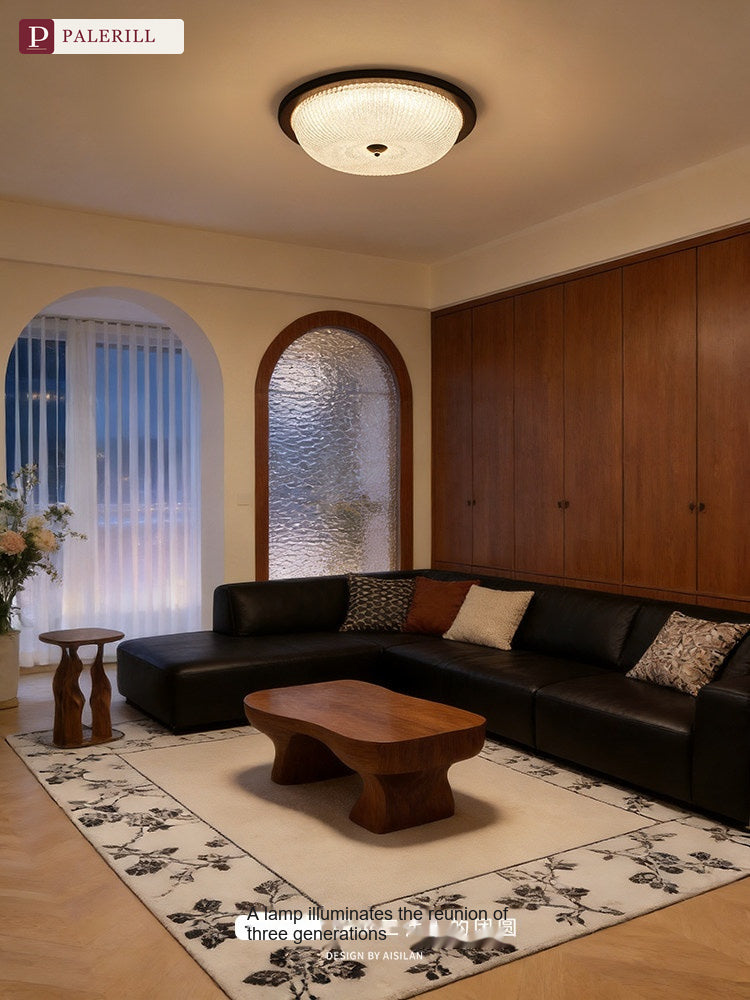 PALERILL | Mid-Century Solid Wood Eye-Care Ceiling Light