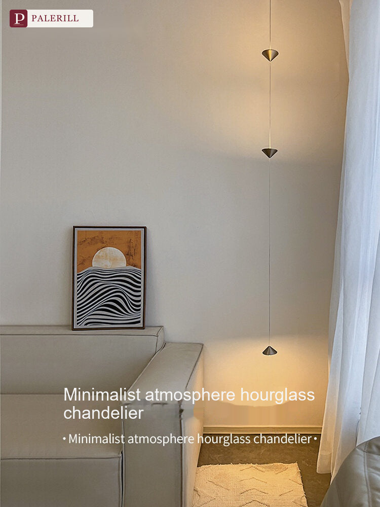 PALERILL | Hourglass Pendant Light in Luxury Style