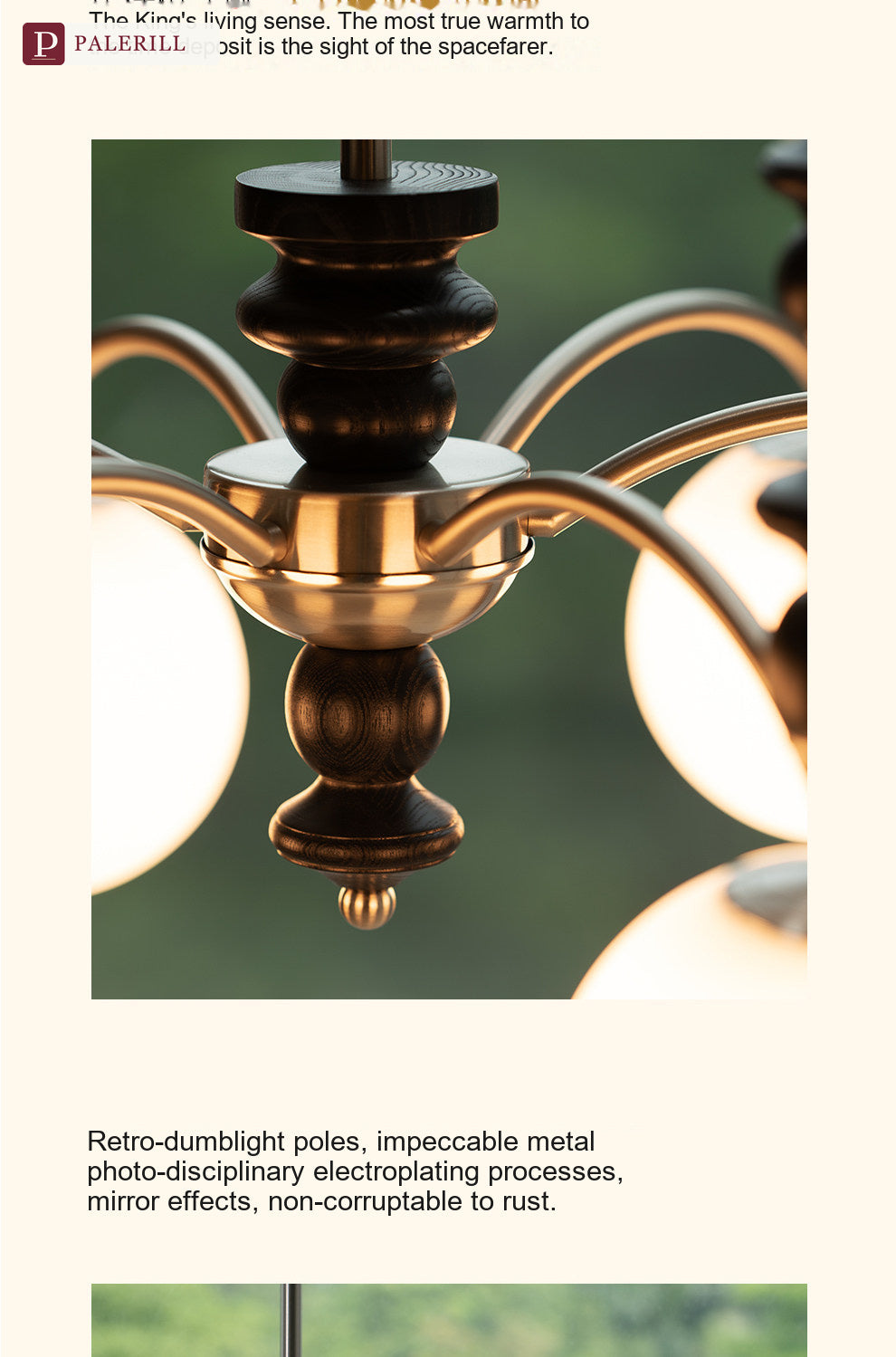 PALERILL | French Vintage Magic-Bean Chandelier