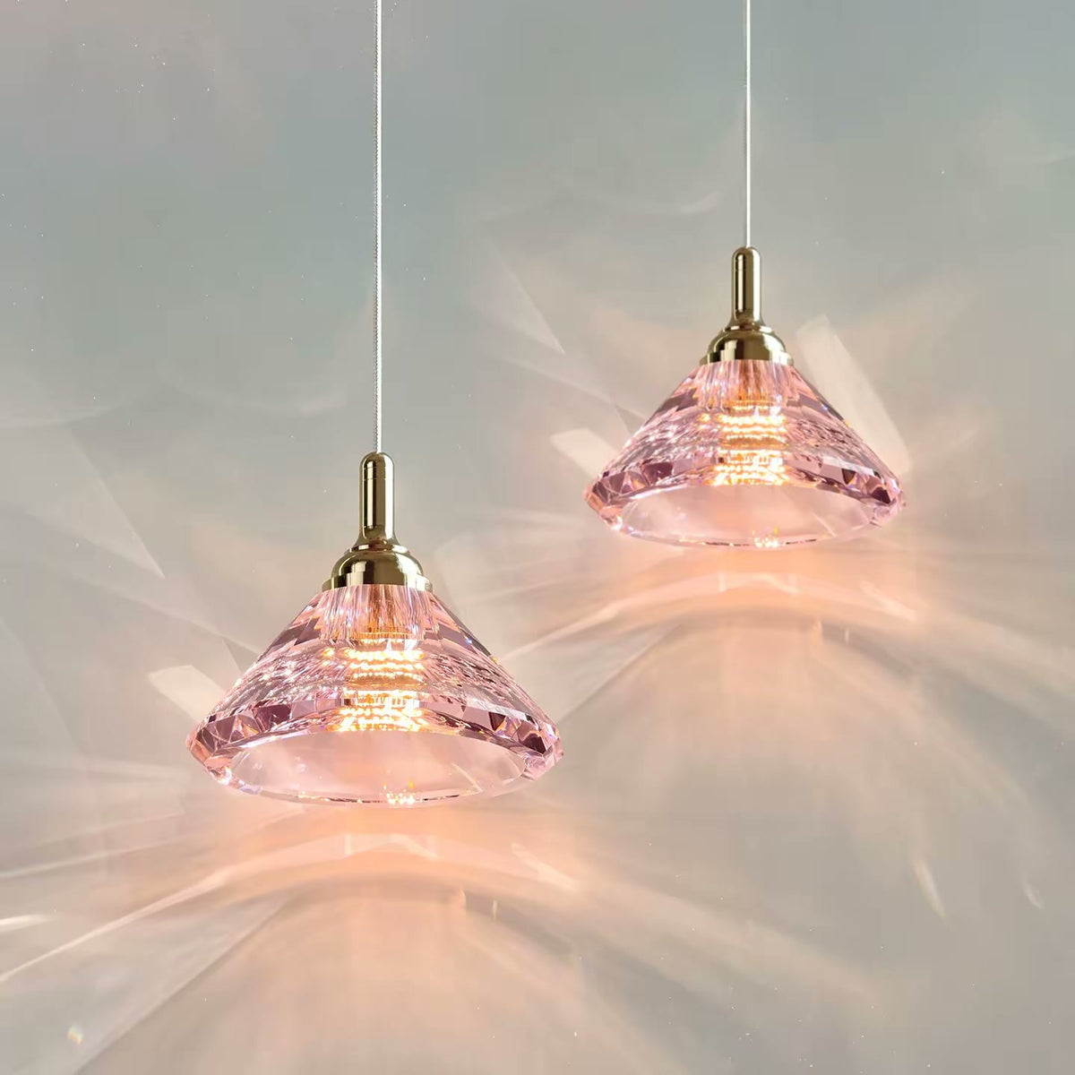 PALERILL AM0283 — French Vintage Bedside Pendant Light (view 4)