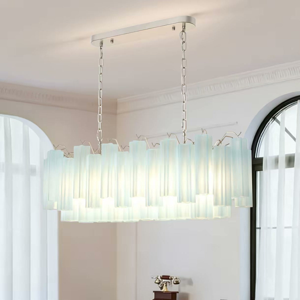 Murano Nanyang Glass Stairwell Chandelier — PALERILL AM0288
