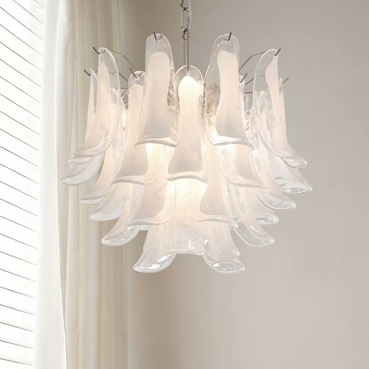 PALERILL AM0290 — French Murano Baroque Chandelier (view 3)