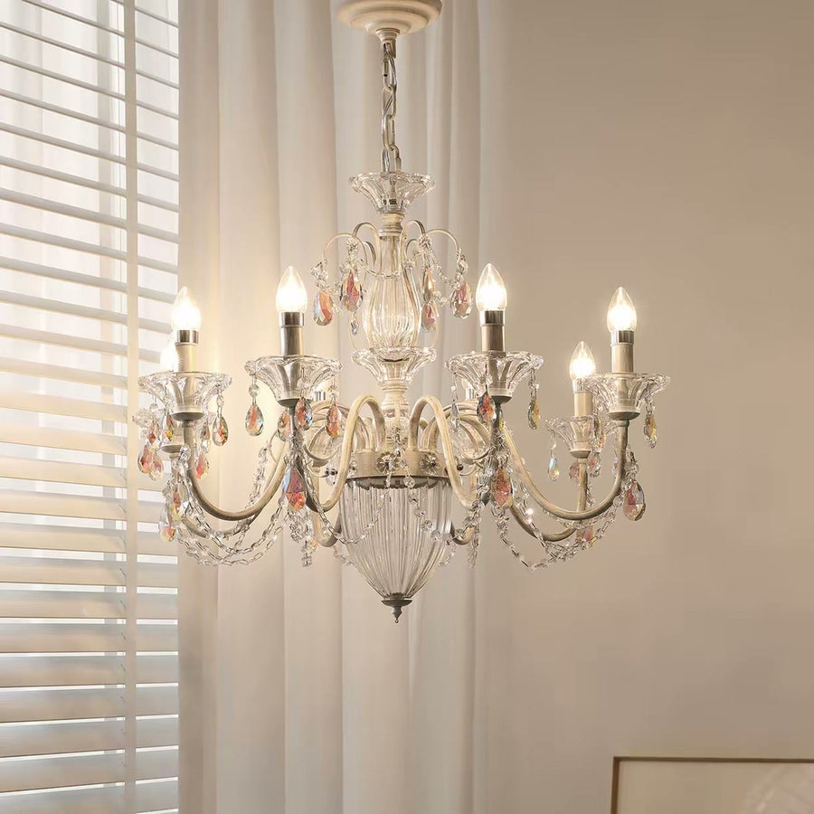 French Vintage Crystal Chandelier — PALERILL AM0311