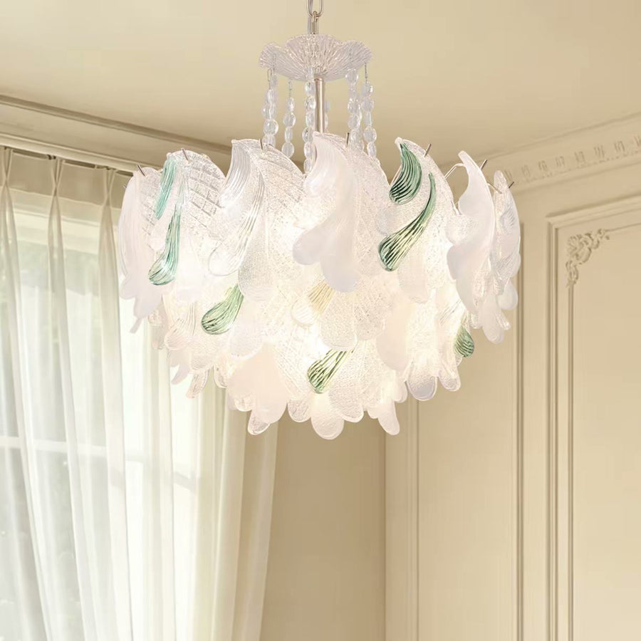 French Vintage Cream Chandelier — PALERILL AM0312