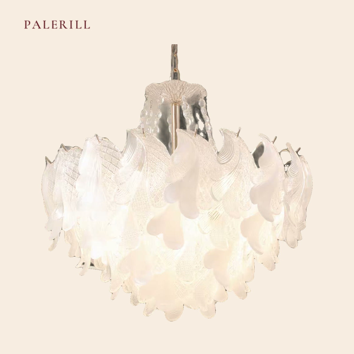 PALERILL AM0312 — French Vintage Cream Chandelier (view 2)
