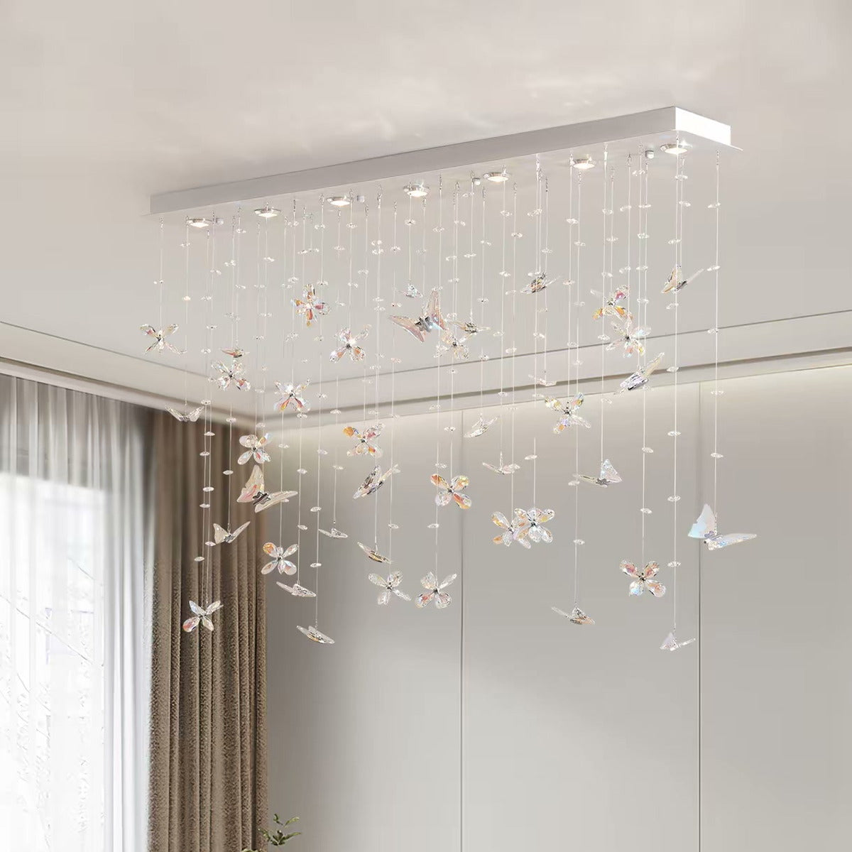 French Crystal Dining Pendant — PALERILL AM0324