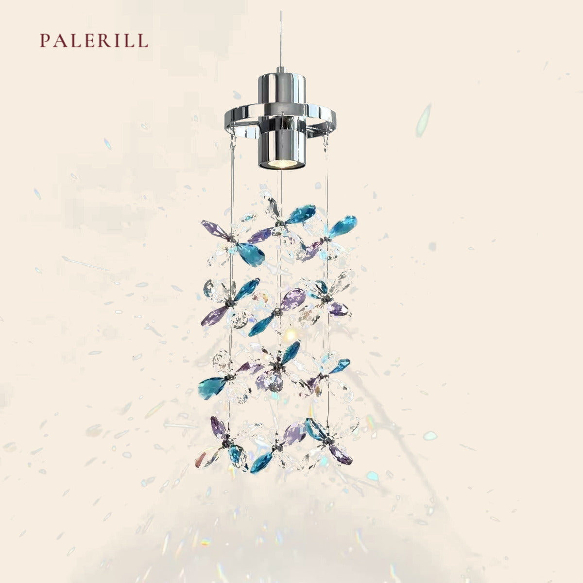 PALERILL AM0325 — French Crystal Petal Pendant (view 4)
