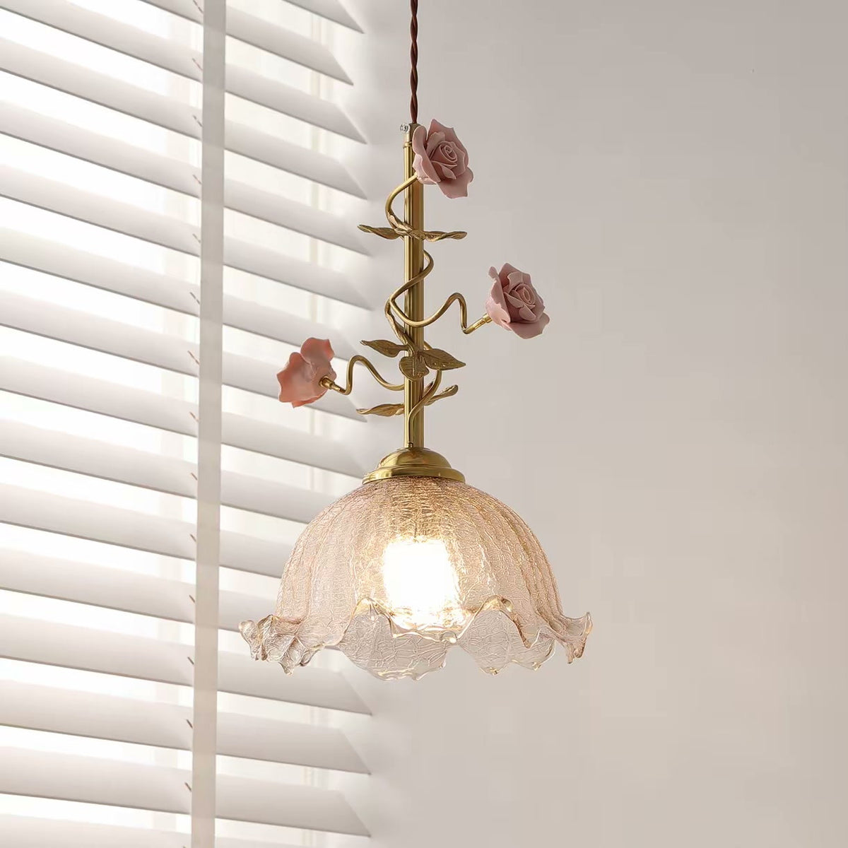 PALERILL AM0344 — French Country Bedside Pendant (view 2)