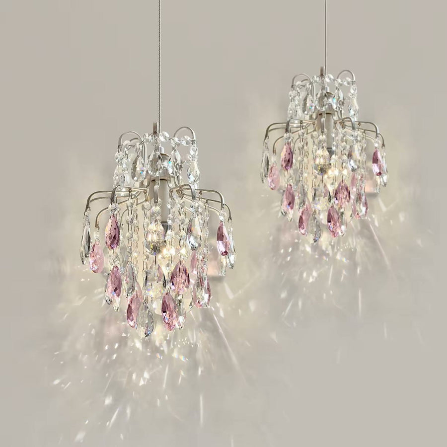 French Vintage Crystal Pendant Light — PALERILL AM0349