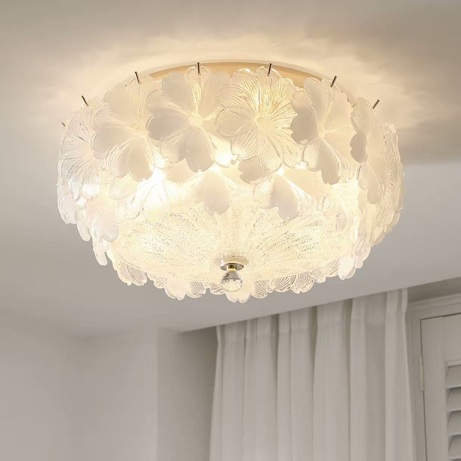 French Crystal Glass Ceiling Light — PALERILL AM0280