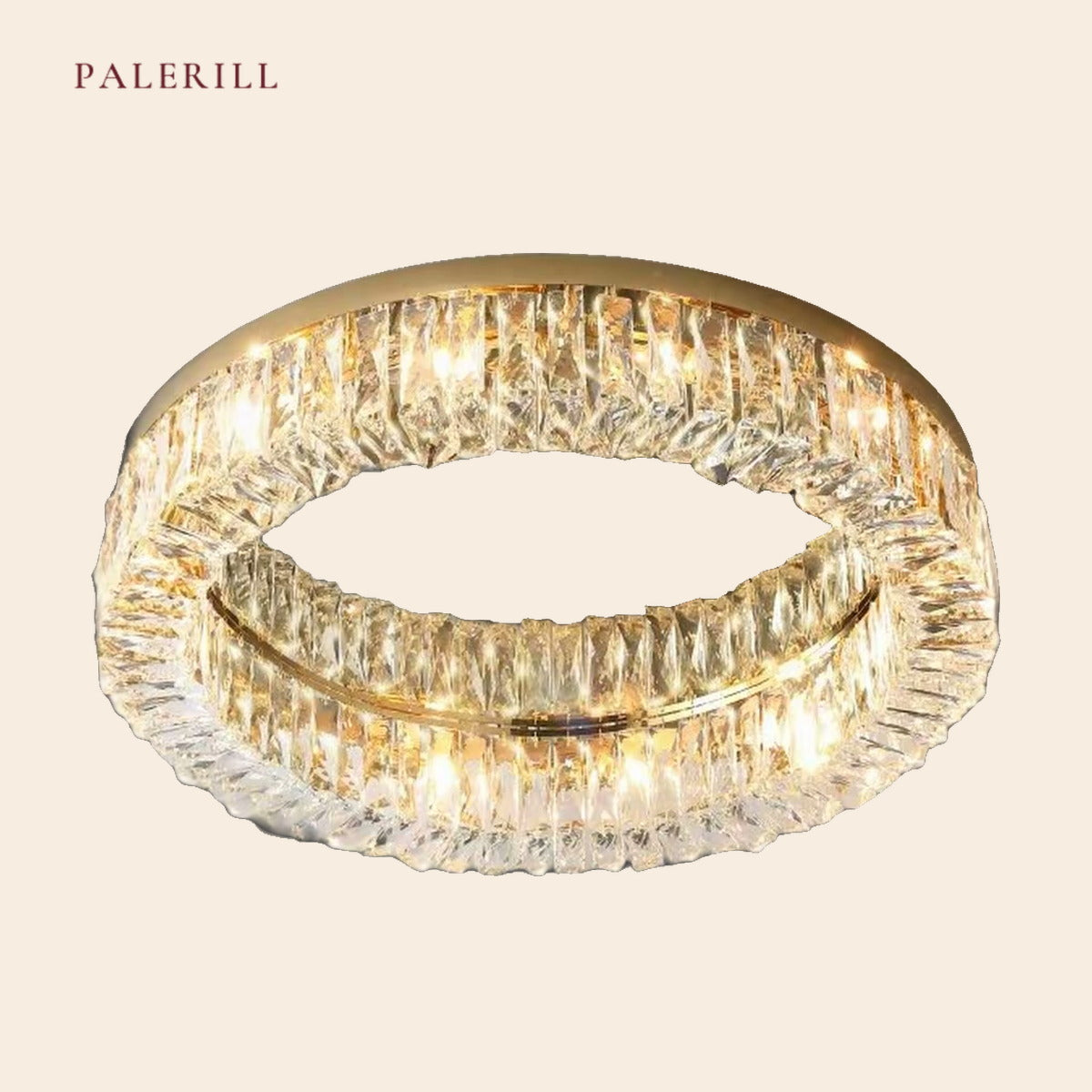 Modern Crystal Ceiling Light — PALERILL AM0331