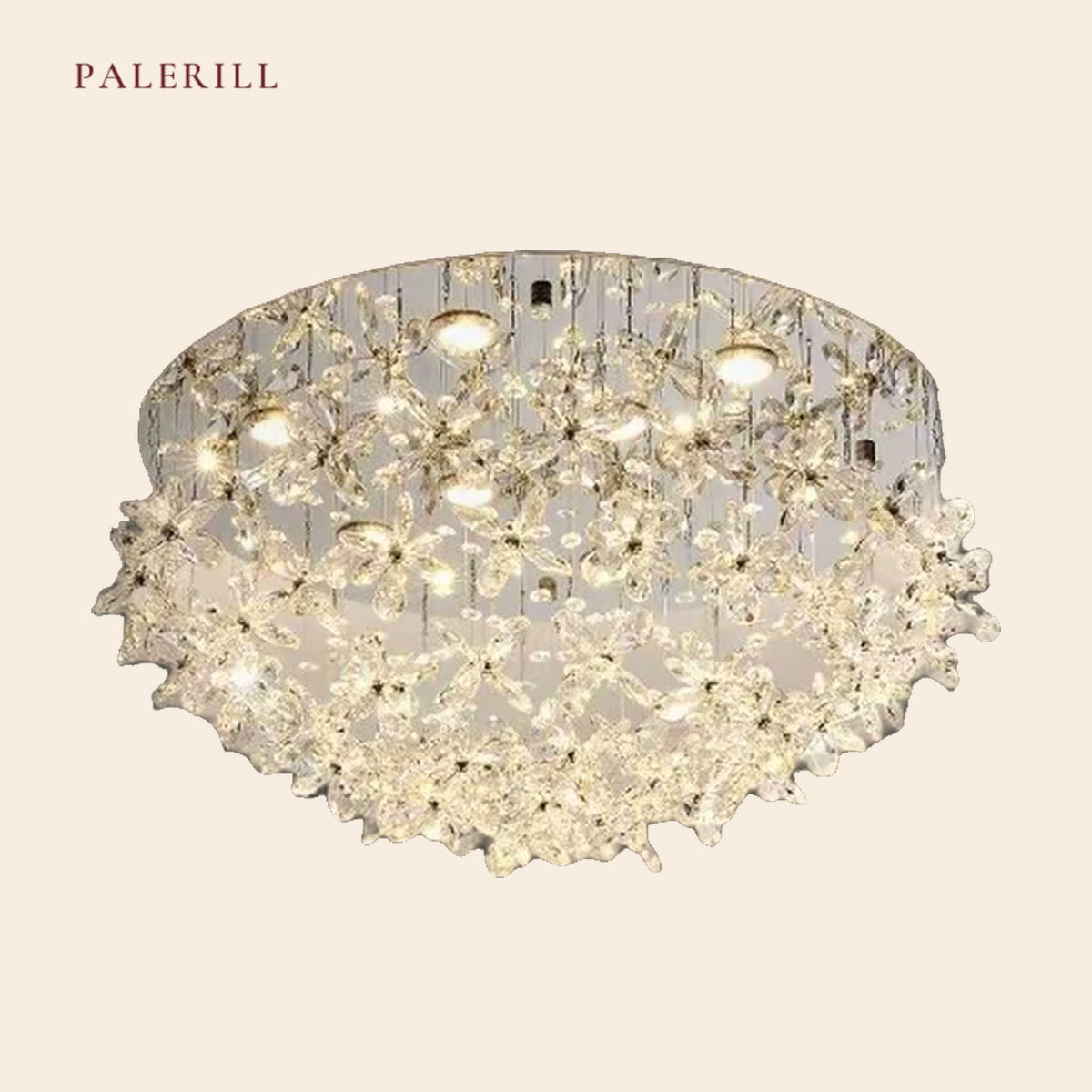 French Crystal Hall Ceiling Light — PALERILL AM0339