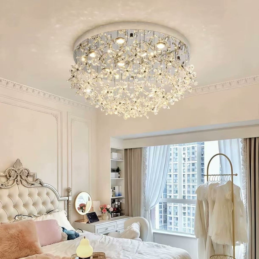 French Crystal Hall Ceiling Light — PALERILL AM0339