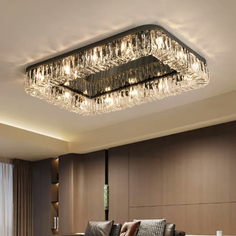 Italian Crystal Ceiling Light — PALERILL AM0358