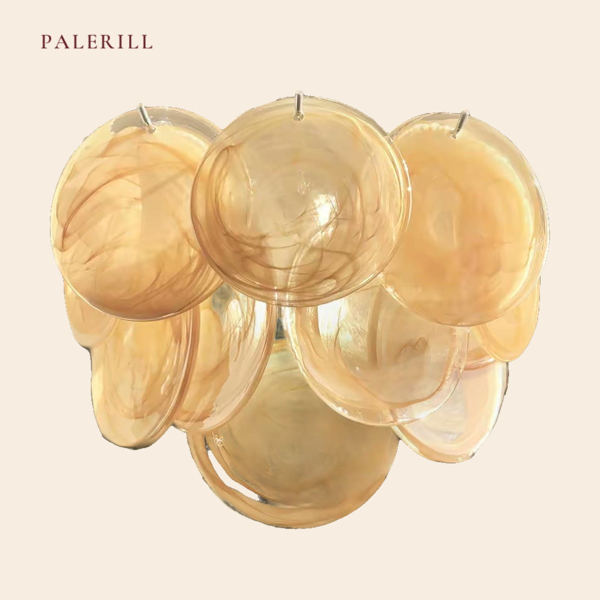 French Cloud Glass Wall Light — PALERILL AM0361