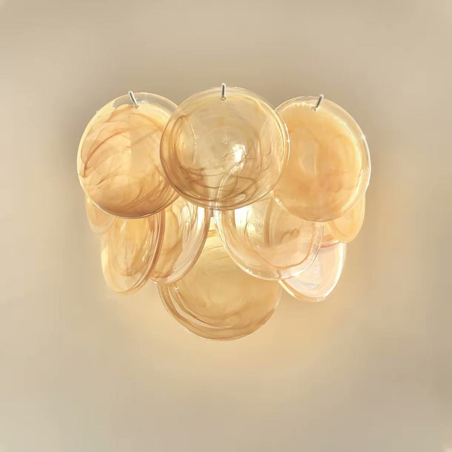 French Cloud Glass Wall Light — PALERILL AM0361