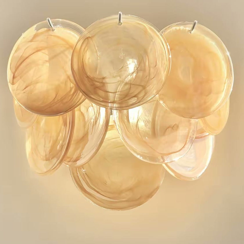 PALERILL AM0361 — French Cloud Glass Wall Light (view 3)