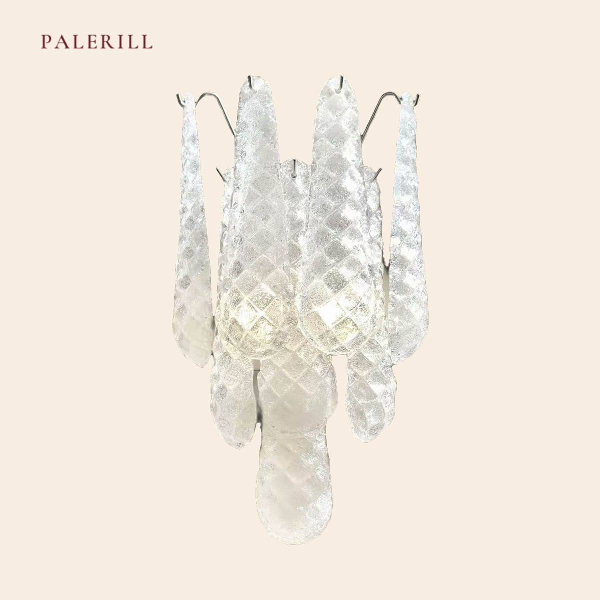 PALERILL AM0363 — Murano Glass Wall Light (view 2)