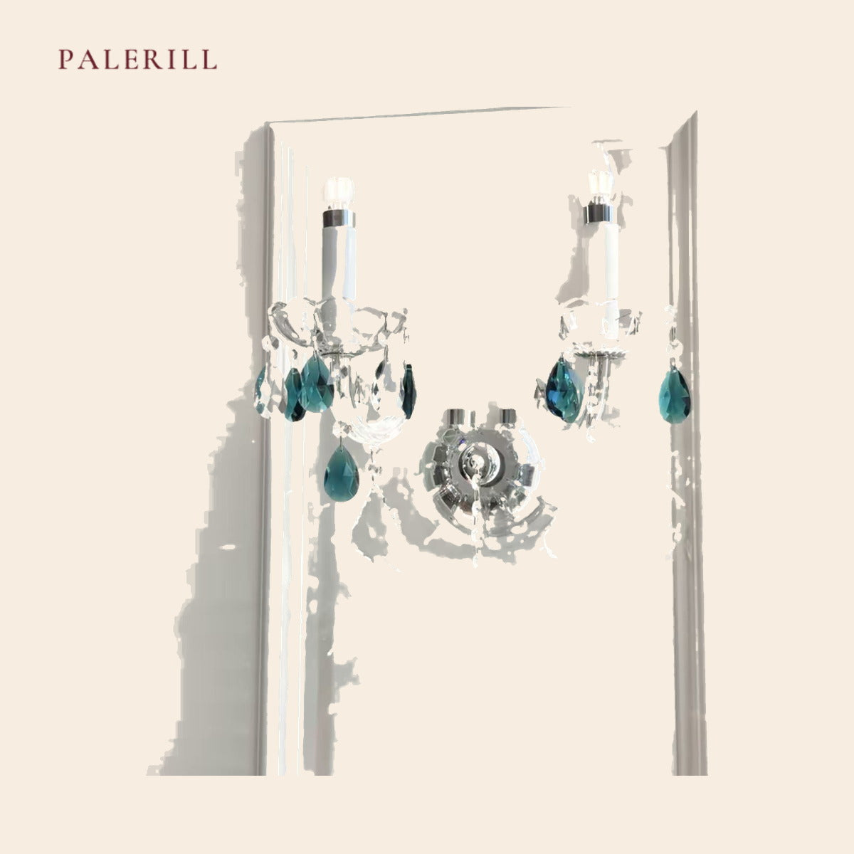 PALERILL AM0369 — French Crystal Wall Light (view 2)