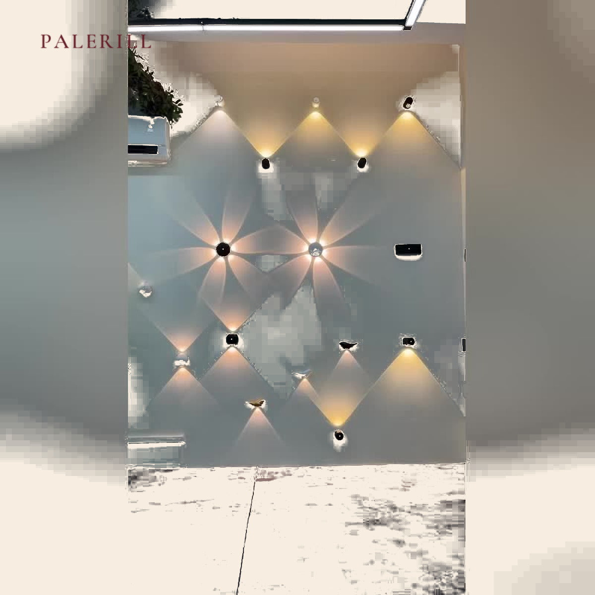 PALERILL AM0371 — Minimalist Motion-Sensor Wall Light (view 3)