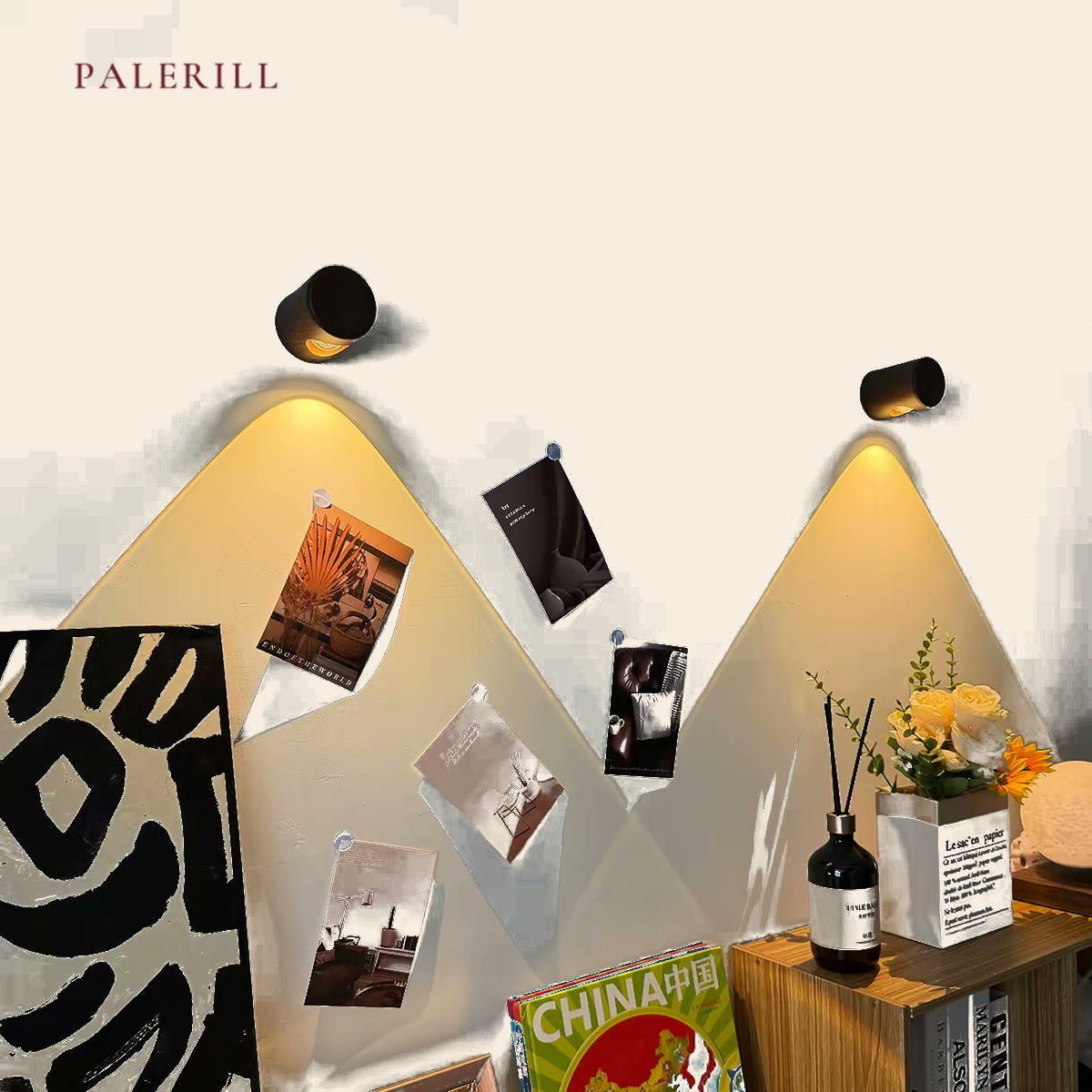PALERILL AM0371 — Minimalist Motion-Sensor Wall Light (view 4)