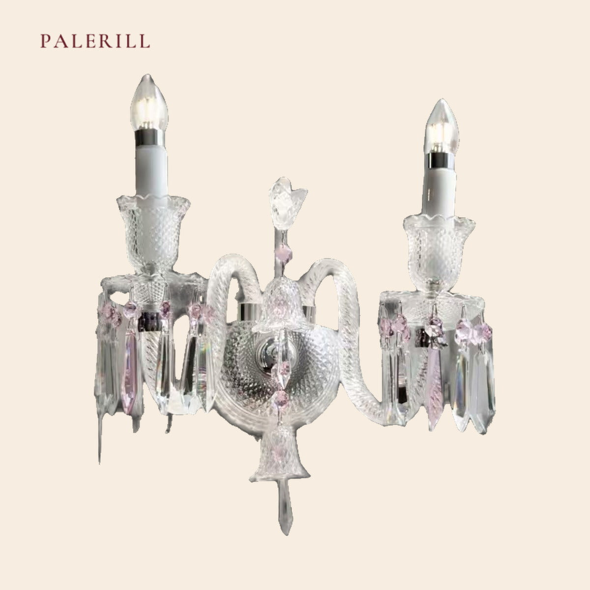 PALERILL AM0373 — French Luxury Crystal Wall Light (view 3)