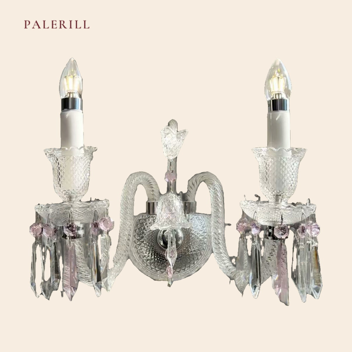 PALERILL AM0373 — French Luxury Crystal Wall Light (view 4)