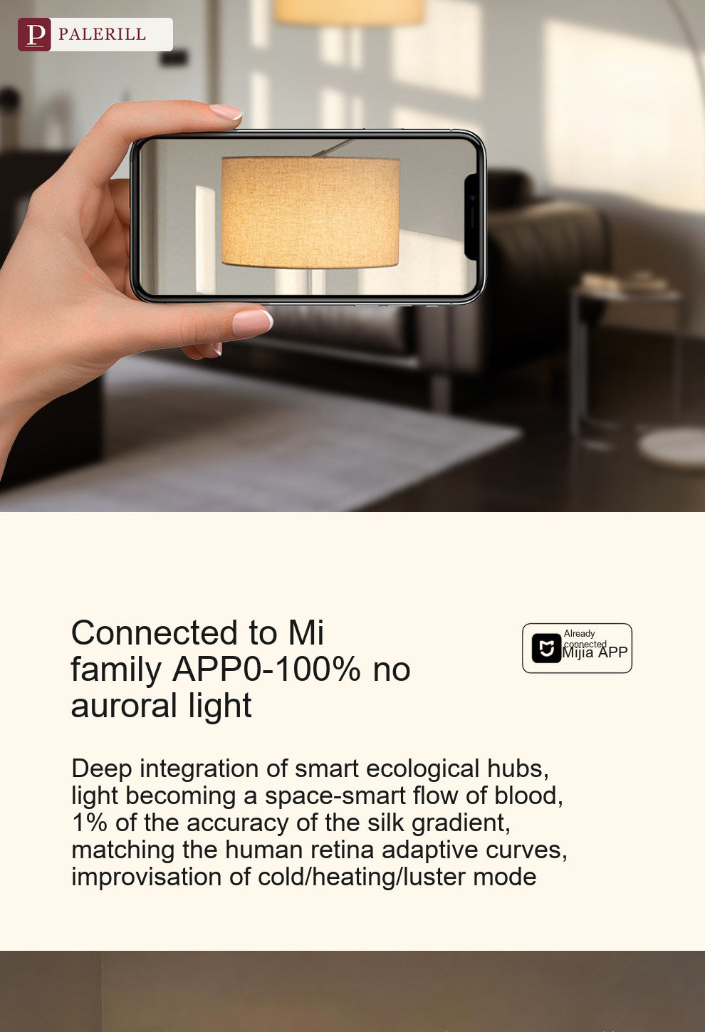 PALERILL | Modern Minimalist Luxury Arc Floor Lamp