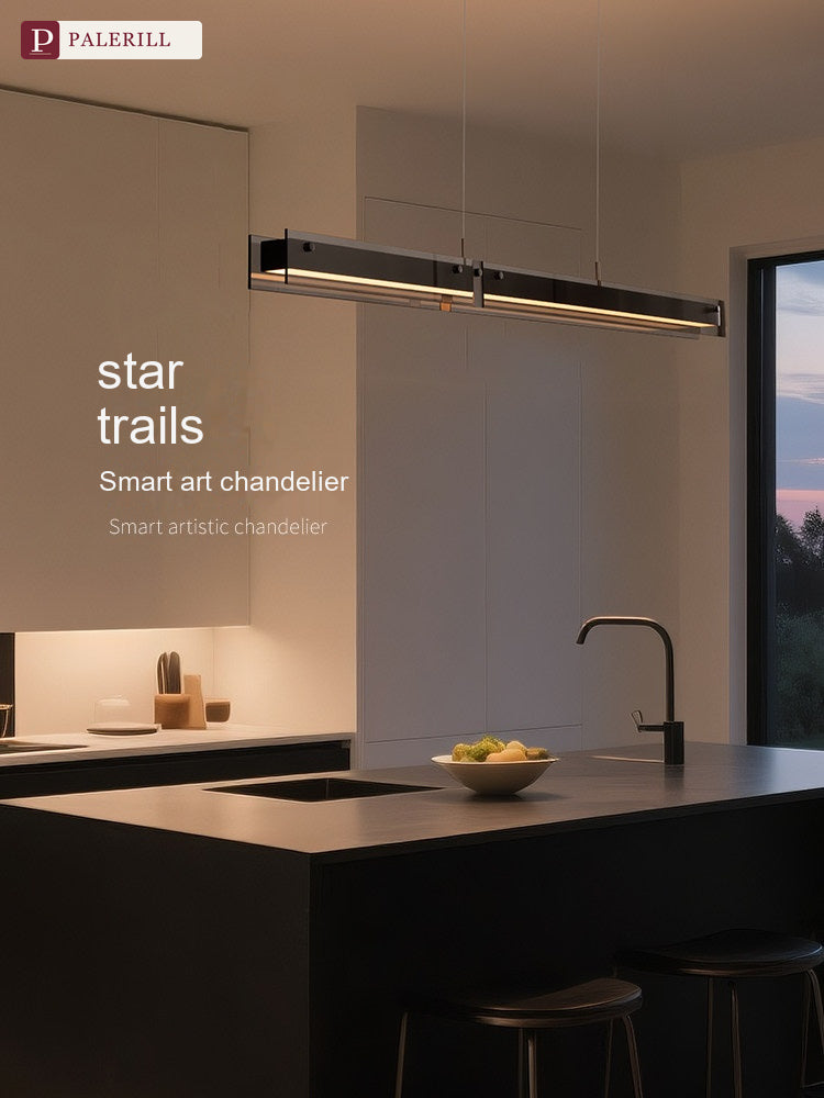 PALERILL | Smart Linear Glass Dining Pendant Light
