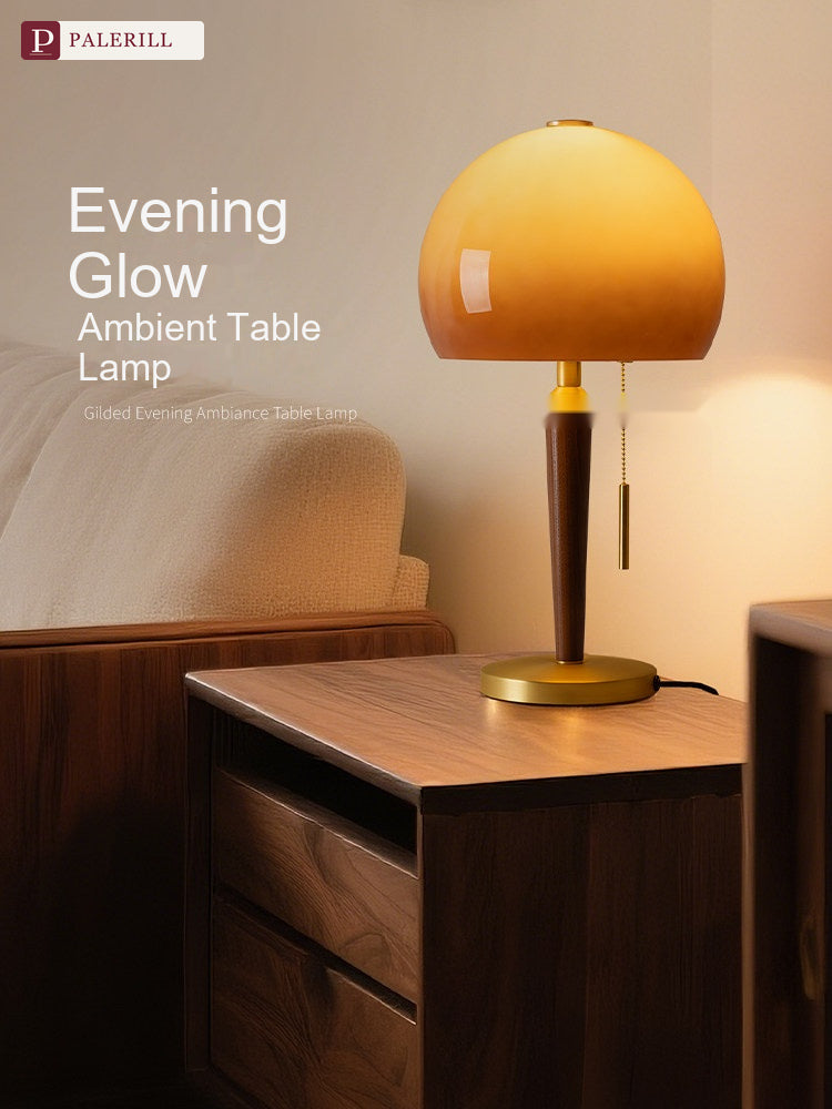PALERILL | Sunset Mushroom Glass Table Lamp