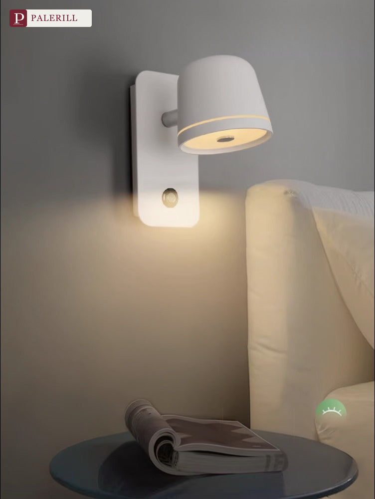 PALERILL | Minimalist Wall-Mounted Bedside Reading Light