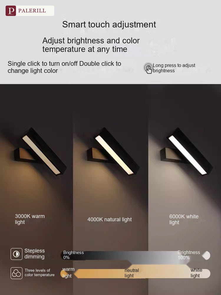 PALERILL | Rotatable Minimalist Wall Reading Light