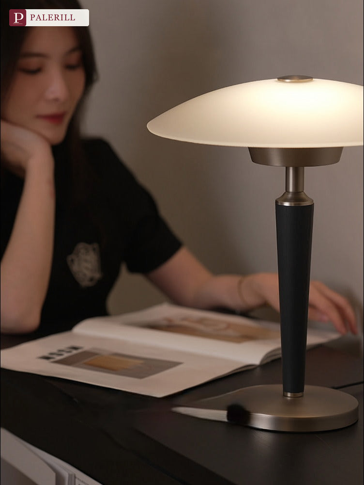 PALERILL | Wabi-Sabi Jade-Glow Vintage Table Lamp
