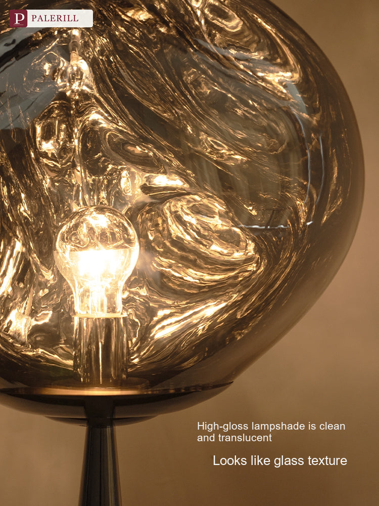 PALERILL | Italian Minimalist Volcanic Lava Floor Lamp