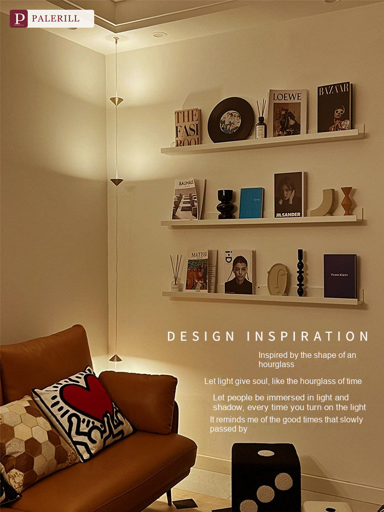 PALERILL | Hourglass Pendant Light in Luxury Style
