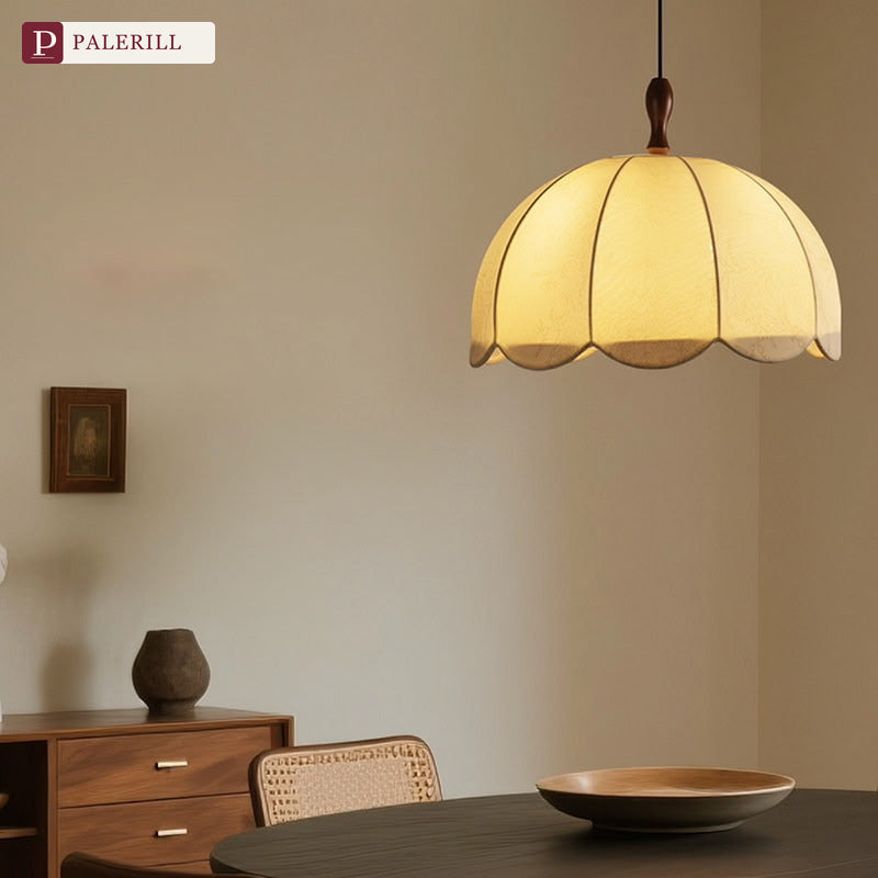 PALERILL | French Fabric Flower Pendant Light