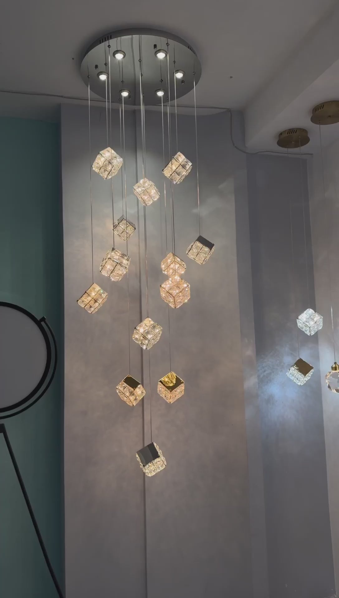 AM0411 - Luxury Tiered Crystal Chandelier