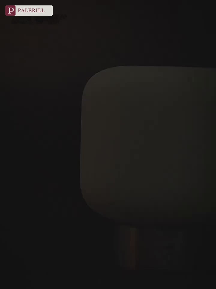 PALERILL | Rechargeable Glazed Glass Table Lamp with Touch & Motion Sensor
