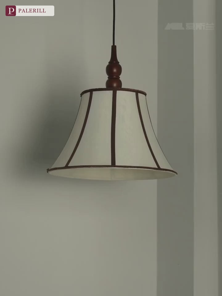 PALERILL | Mid-Century Fabric Dining Pendant Light