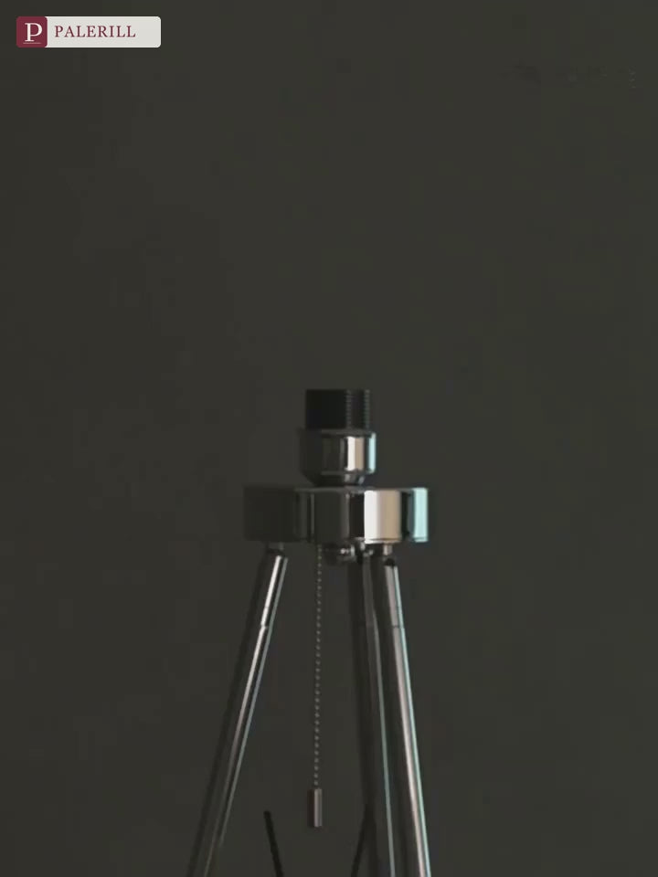 PALERILL | Bauhaus Floor Lamp with Integrated Bookshelf
