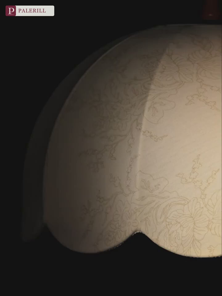 PALERILL | French Fabric Flower Pendant Light